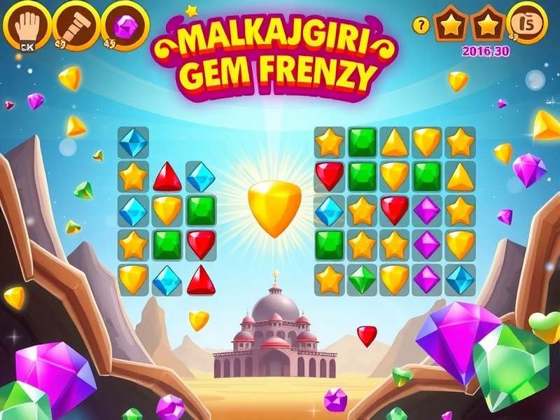 Malkajgiri Gem Frenzy gameplay screenshot